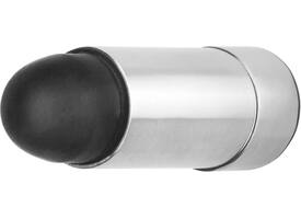 Deurstop afgerond ø34x78mm wandmontage rvs