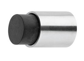 Deurstop ø22x33mm wandmontage rvs