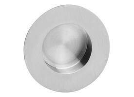 Schuifdeurkom rond 52/85mm verdekt rvs