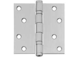 Kogellagerscharnier recht 3,5" (89x89x2,5mm) CE rvs