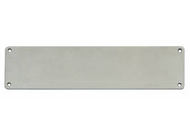Duwplaat 80x330x1,5mm rvs
