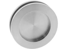 Schuifdeurkom tbv glasdeur ø55/ø79mm rvs