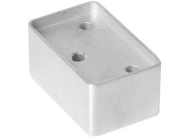 Opvulblok 20 mm kierstandhouder voor opdek raam of deur met bevestiging rvs