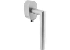 SKG*** afsluitbare raamkruk Hoek 90° op ovale behuizing met stift 7x35mm rvs