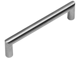 Meubelgreep hoek 90° ø13 128mm rvs