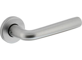 Deurkruk Conisch met rozet verdekt ø50x7mm met nokken aluminium F1