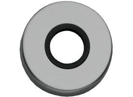 Rozetten verdekt ø50x7mm met nokken aluminium F1