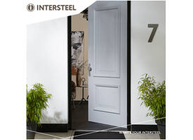 SKG3 veiligheidsbeslag ovaal 250x50mm greep/kruk Rond met veerconstructie profielcilindergat 72mm met kerntrekbeveiliging aluminium F1