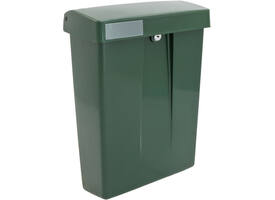 Postkast SUMMUS kunststof met slot (2 sleutels) groen RAL 6009