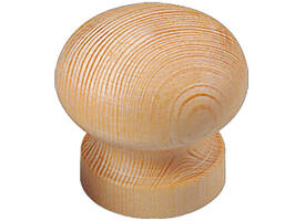 Meubelknop ø40mm grenenhout