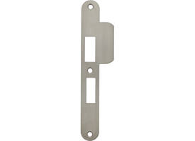 Sluitplaat 192x25x1,5mm tbv 55pc SKG sluitkom 950803 DIN links rvs