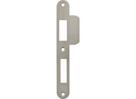 Sluitplaat 192x25x1,5mm tbv 72pc SKG sluitkom 950803 DIN links rvs