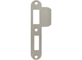 Sluitplaat 127x23x1,5mm tbv 55pc SKG sluitkom 950801 DIN links rvs