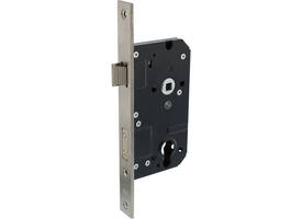 SKG2 veiligheidscilinderslot 72mm, rvs voorplaat rechthoekig 25x238