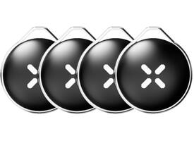 Black X afstandsbediening xKey zwart set van 4 stuks