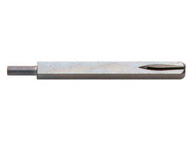 Wisselstift schroefdraad M6/zaagsnede 8x90mm