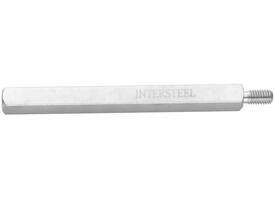 Wisselstift schroefdraad M6/hol 8x70mm