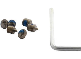 Accessoireset B: 6 inbusboutjes M6x6mm met punt en inbussleutel