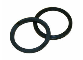 Halsring plat ø22,5x1,3mm binnenmaat ø18mm nylon zwart