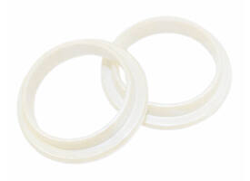 Halsring ø23x1mm reductiemaat ø20mm-16mm nylon wit