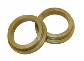 Halsring ø23x1mm reductiemaat ø20mm-16mm nylon bruin