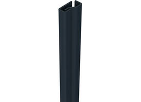 SecuStrip Plus binnendraaiend 2050mm zwartgrijs