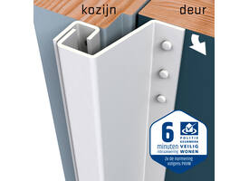 SecuStrip Plus buitendraaiend 14-20mm 2115mm wit
