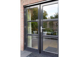 SecuStrip Plus buitendraaiend 0-6mm 2300mm zwartgrijs