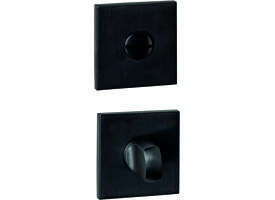 WC-sluiting verdekt 53x53x6mm met stift 6-8mm PVD zwart