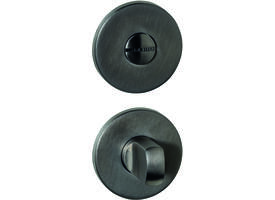 WC-sluiting verdekt ø52x6mm met stift 6-8mm PVD antraciet