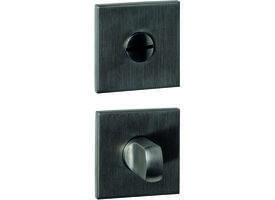 WC-sluiting verdekt 53x53x6mm met stift 6-8mm PVD antraciet