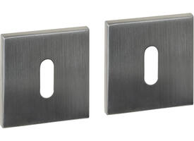Sleutelrozetten verdekt 53x53x6mm rvs