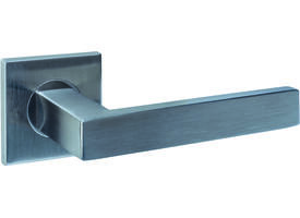 Deurkruk Q 05 op rozet verdekt 53x53x6mm rvs