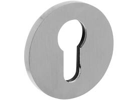 Olivari pc-rozet rond 51x5mm met nokken en doorgaande bevestiging Chroom mat