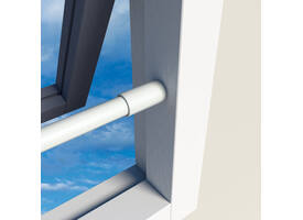 SecuBar Twist Staal set in de dag wit 99cm