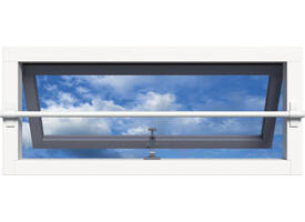 SecuBar Twist Staal set op de dag wit 99cm