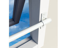 SecuBar Twist Staal set op de dag wit 99cm