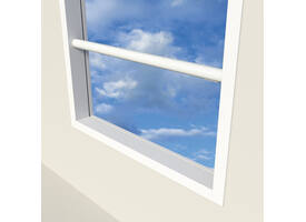 SecuGuard Doorvalbeveiliging  set in de dag wit 149cm
