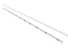 SecuBar Fix & Go 11 spijls set max 2m (rail) x 1m (buis)