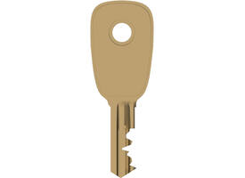 SecuMax sleutel tbv 806, 807 en 832 nr. D210 (1)