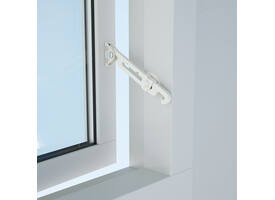 SecuMax Raamuitzetter buitendraaiend wit