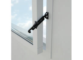 SecuMax Raamuitzetter binnendraaiend Blackline