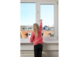 SecuMax Draaikiep raam grendel wit