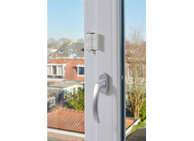 SecuMax Draaikiep raam grendel wit