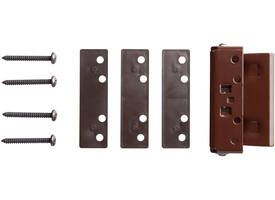 SecuMax Draaikiep raam grendel XL bruin