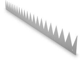 SecuMax Anti-Klimstrip Staal verzinkt, 100cm, vlak (2)