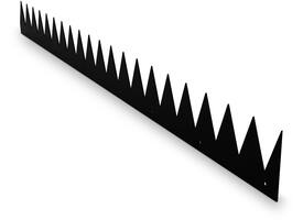 SecuMax Anti-Klimstrip Staal Blackline, 100cm, vlak (2)