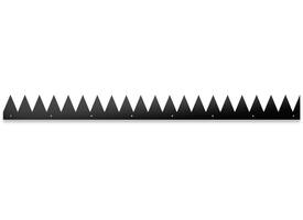 SecuMax Anti-Klimstrip Staal Blackline, 100cm, vlak (2)