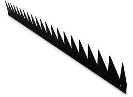 SecuMax Anti-Klimstrip Staal blackline, 100cm, 15 graden (2)