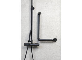 SecuCare Wandbeugel 90 graden 60x30 Li/Re zwart mat